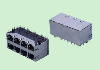 RN001-2 RJ45 2x4有彈無(wú)燈