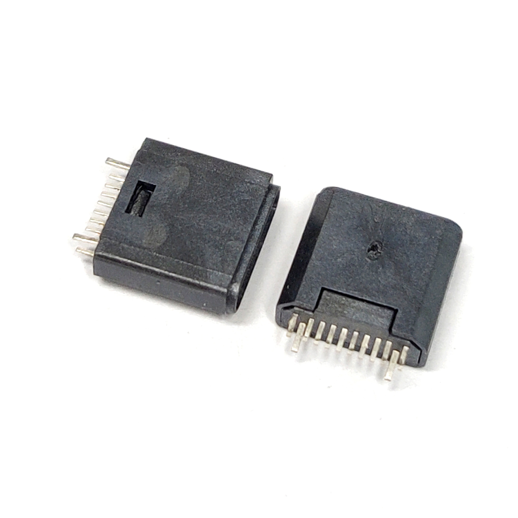 I5代Lightning蘋(píng)果母座10PIN 夾板0.8 L7.92mm厚3.3MM