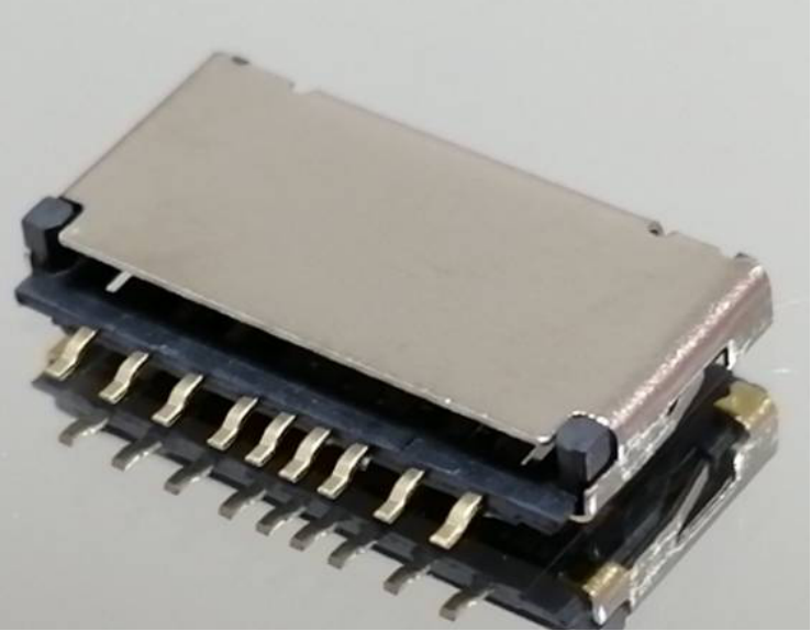T-FLASH 9 PIN SIMPLE SWITCH 中間偵測(cè) H=1. 7 11.25+6+1. 7