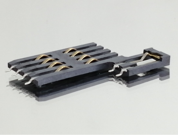 MINI SMART CARD 8PIN (右開關) 1.4  l  2.0  l  2.5  l  3.0  l  3.4  l  4. 2  l  4.7H 25.35+17. 5+1.4