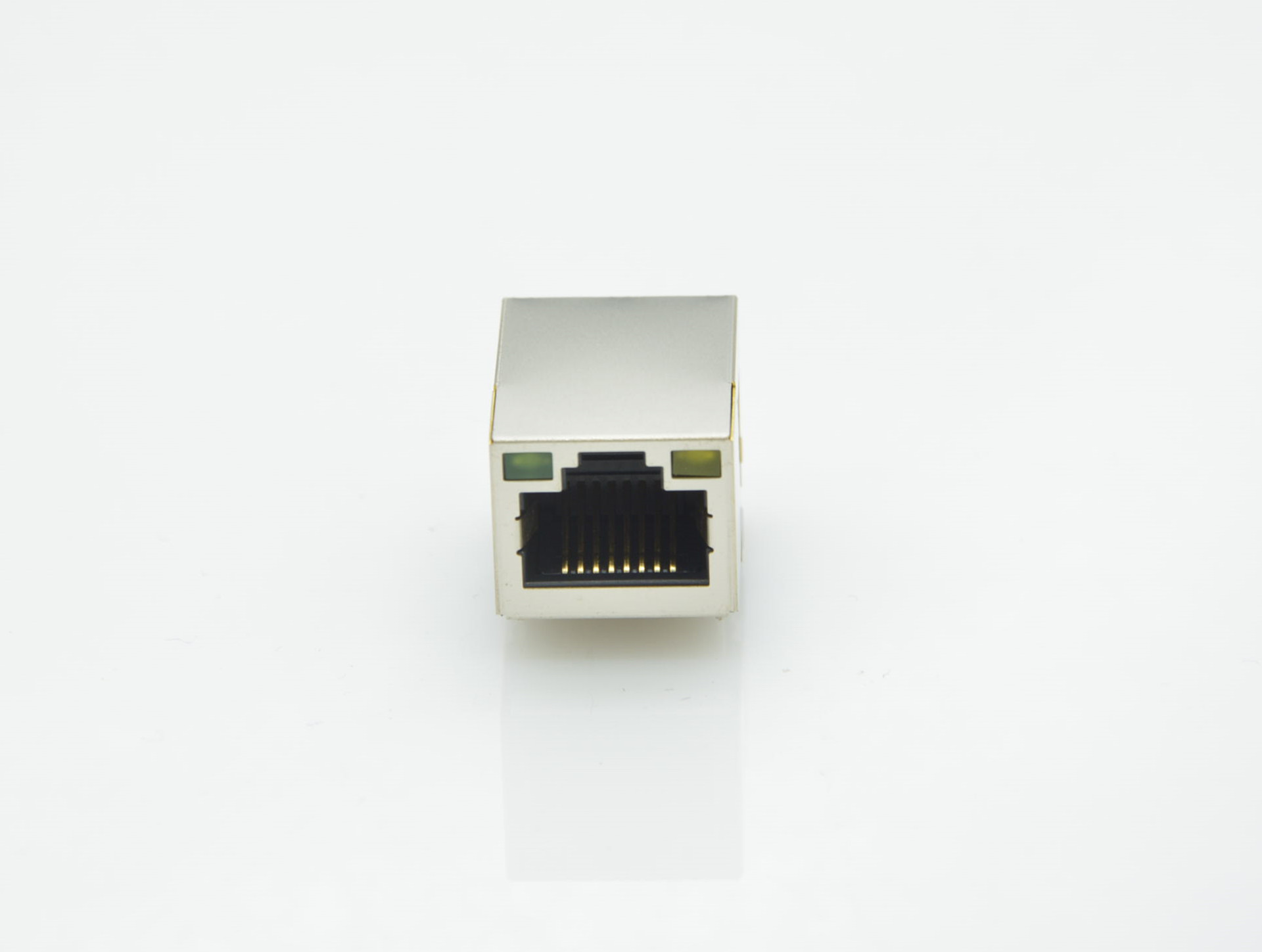 RJ45帶變壓器帶燈，長25.4mm