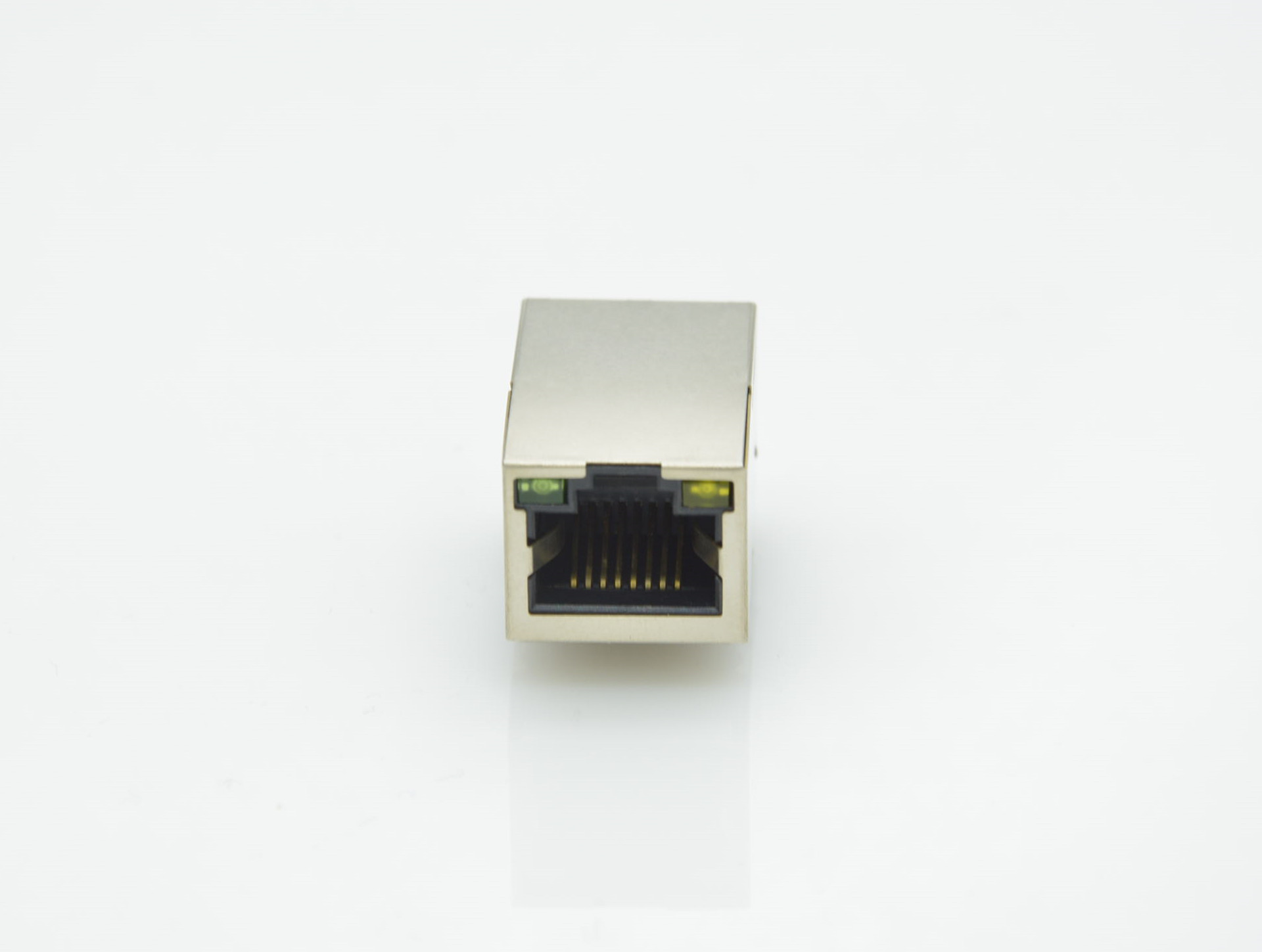 RJ45帶變壓器帶燈，長25.4mm